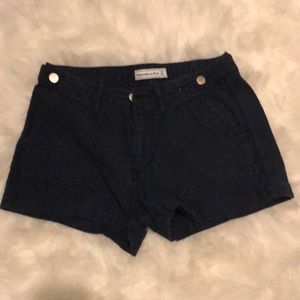 Navy Blue Cargo Shorts